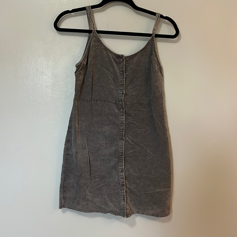 Suede dress